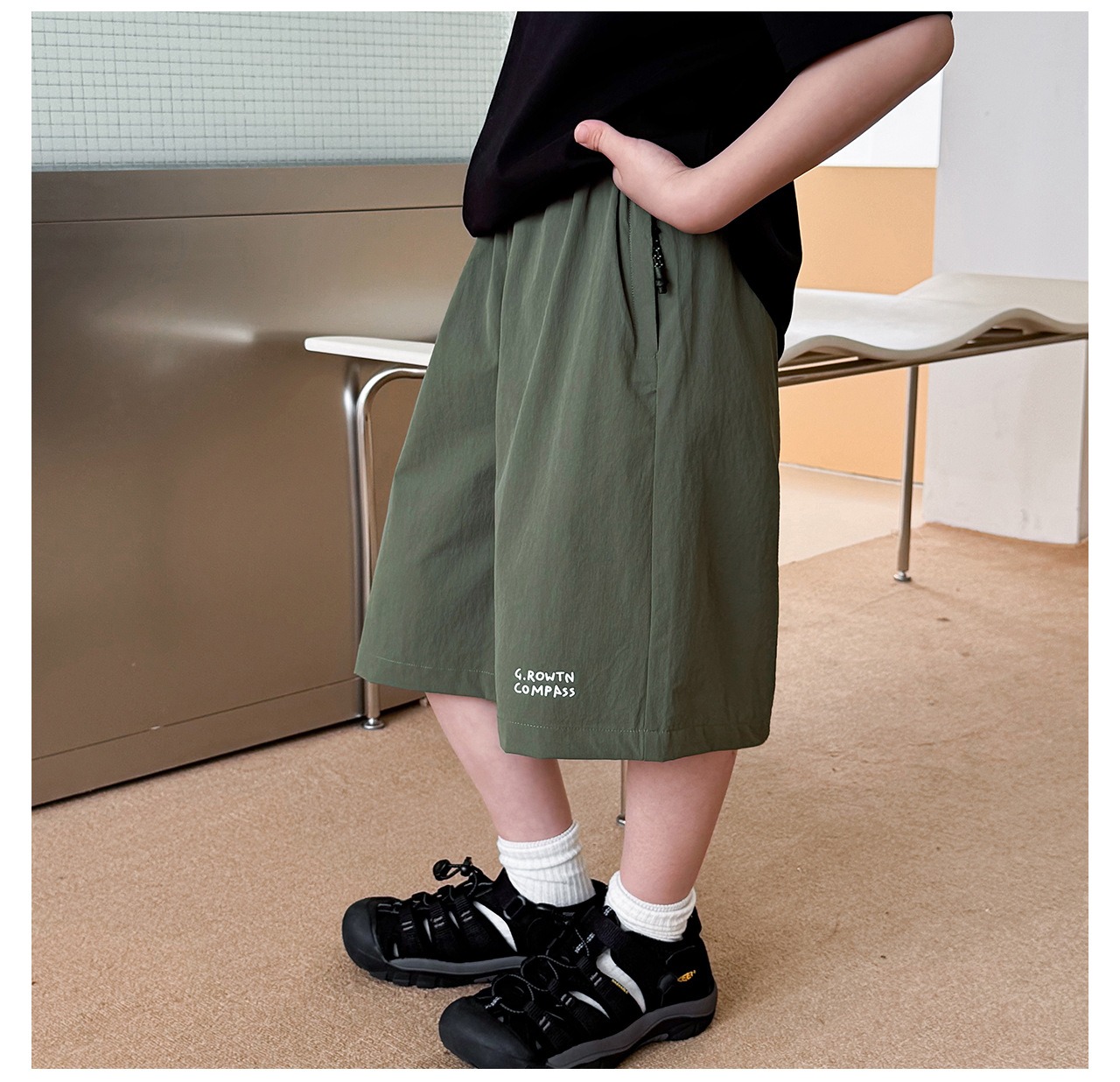 [bdiary] Ray Bermuda Pants / [비다이어리] 레이가버뮤다팬츠