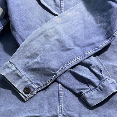 60s barbe bleue コットンツイル フレンチワークジャケット 詳細写真20