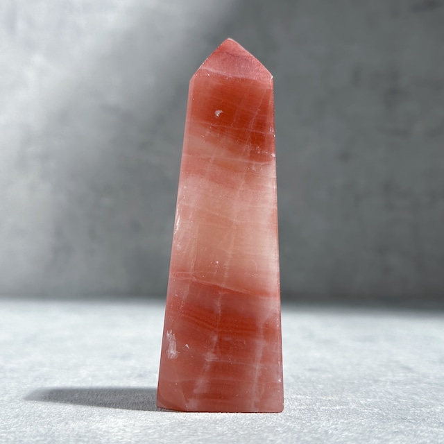 ローズカルサイト タワー型22◇Rose Calcite◇天然石・鉱物・パワーストーン