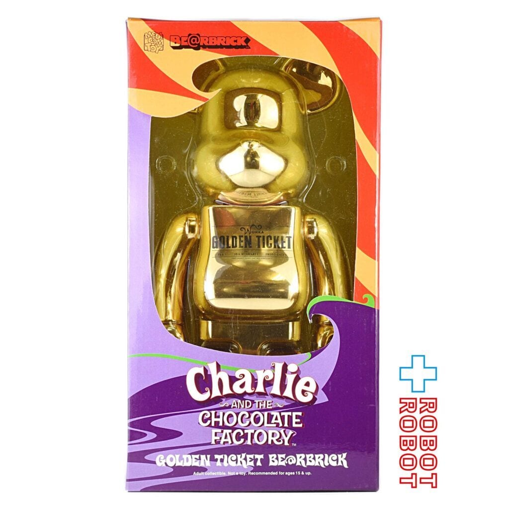 BE@RBRICK チャーリーとチョコレート工場 GOLDEN TICKET