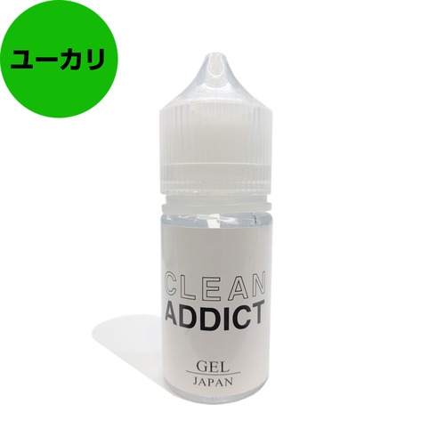 CLEAN ADDICT アルコールジェル 30ml【ユーカリ】