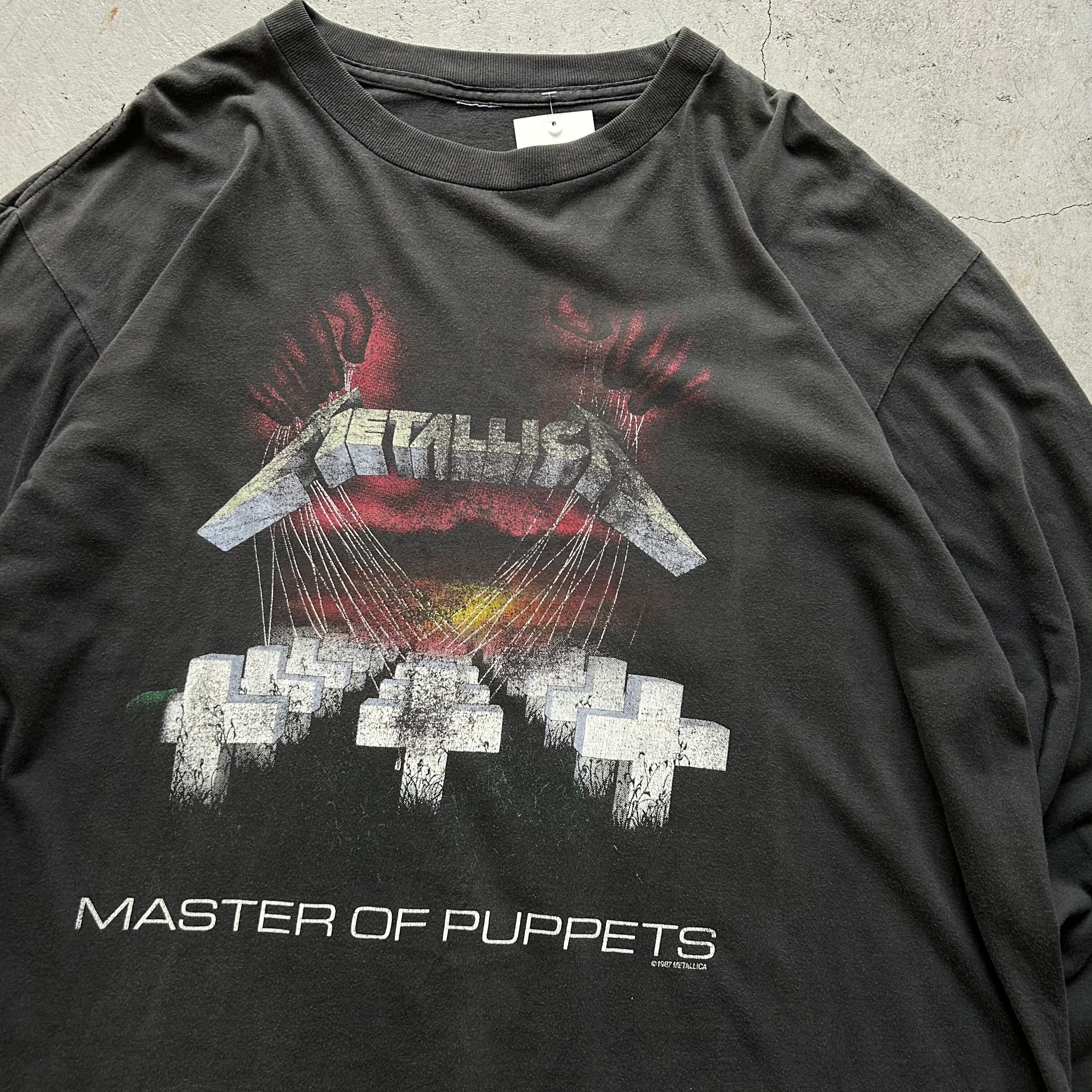 ヴィンテージ メタリカマスターオブパペッツ両面プリントTシャツ L 