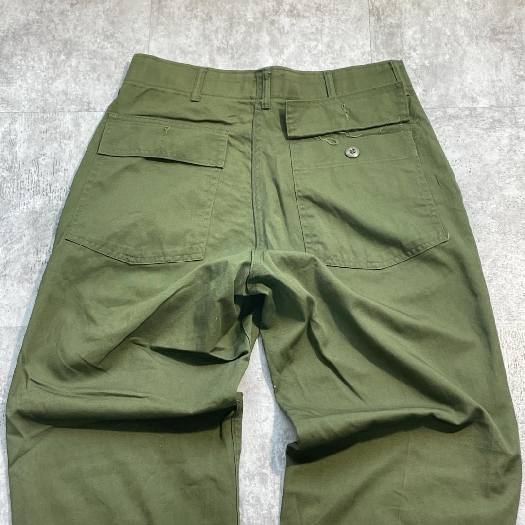 80s アメリカ軍 実物 OG507 ideal ベイカーパンツ 32/29 | ib2