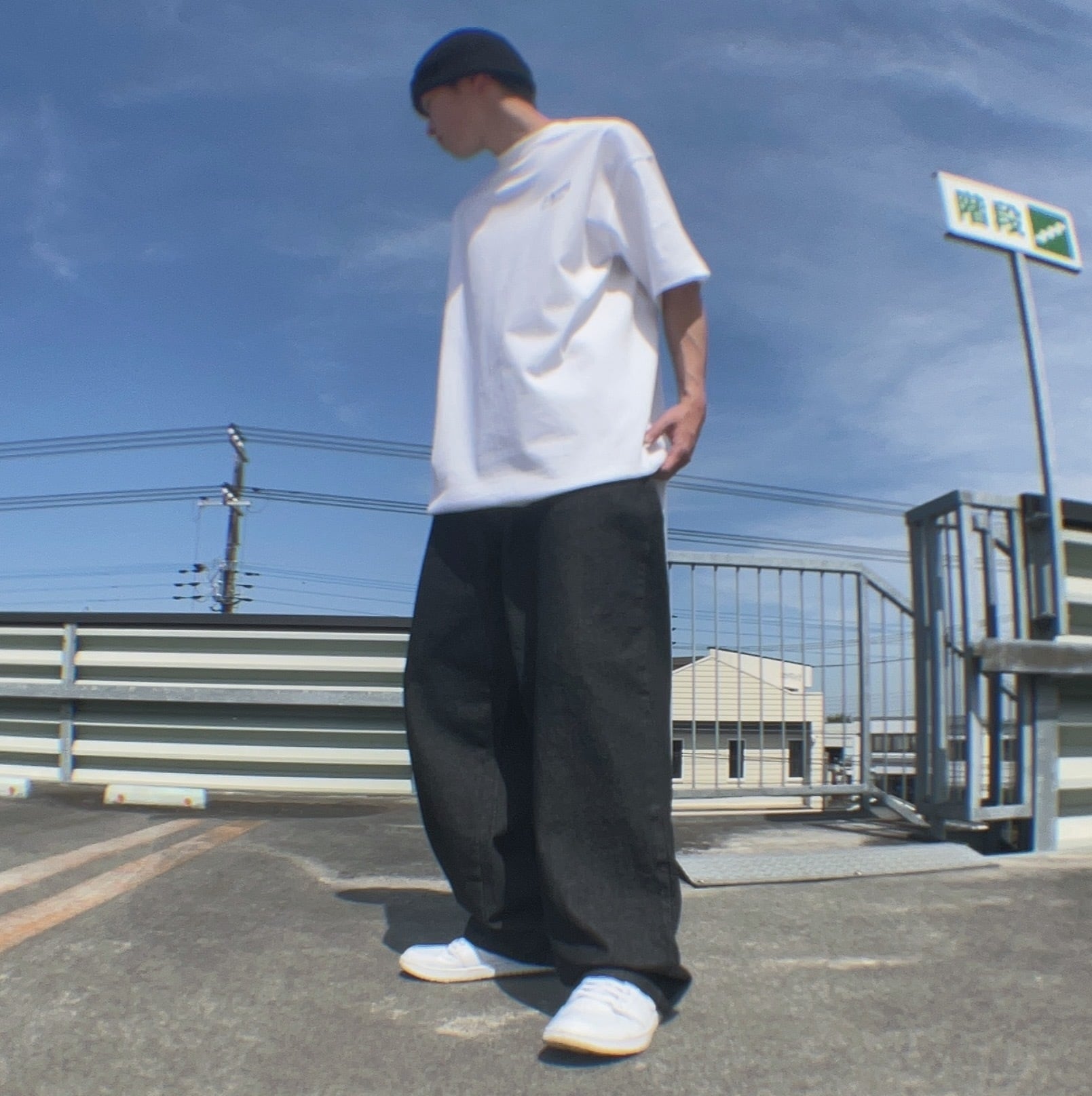 濃いピンク系統 LAUGHEND ラフェンド buggy denim pants - 通販