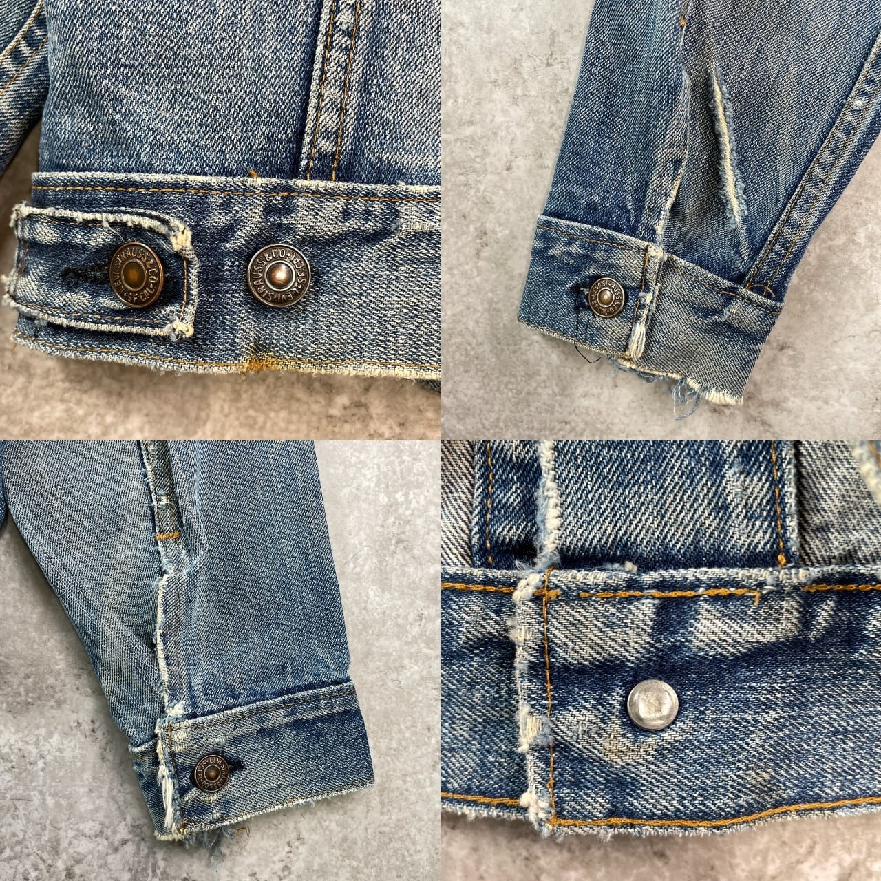 70~80年代 USA製 Levi's リーバイス カスタム HARLEY-DAVIDSON