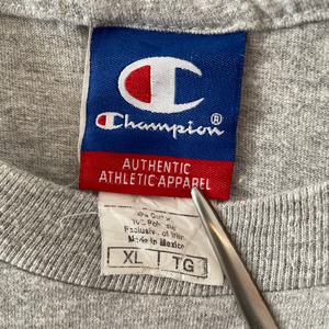 【champion】NFL ミネソタバイキングス ロゴ Tシャツ XL オーバーサイズ チャンピオン US古着