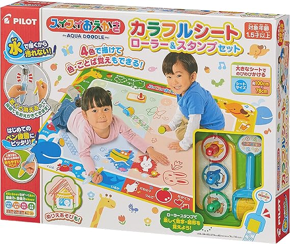 スイスイおえかき カラフルシート ローラー&スタンプセット(2022年発売
