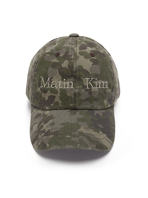 [Matin Kim] MATIN CAMOUFLAGE CAP IN KHAKI 正規品 韓国ブランド 韓国ファッション 韓国代行 マーティンキム matinkim