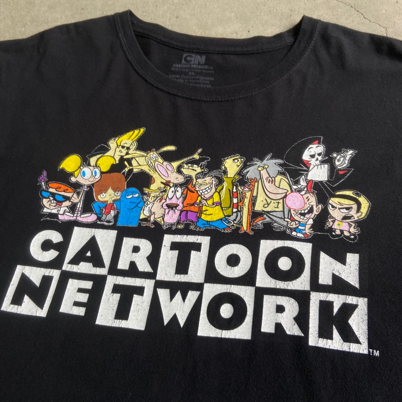 CARTOON NETWORK プリントTシャツ キャラクターTシャツ メンズXL 古着 