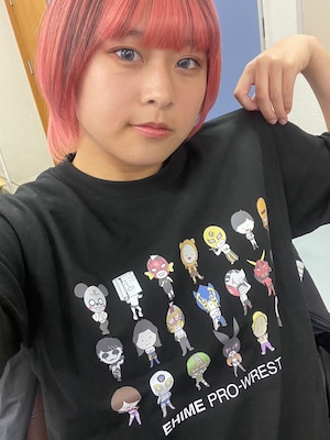 愛媛プロレスミニキャラTシャツ