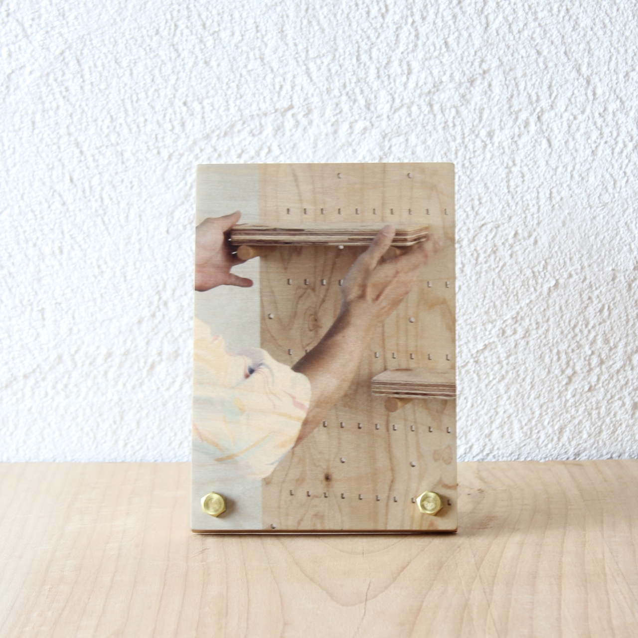 Wood Sign / ウッドプリントスタンド A5サイズ