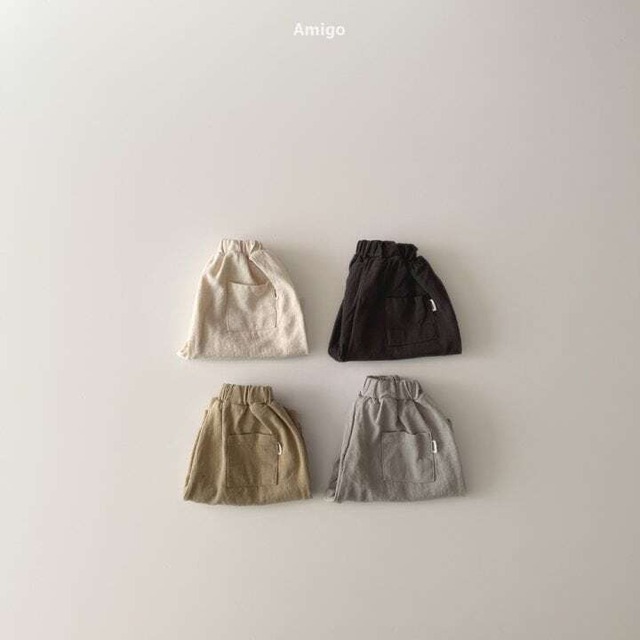 予約⌇amigo / Unique pumpkin pants