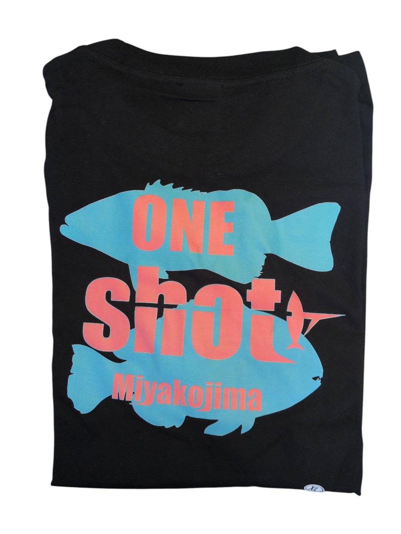 one shot Tシャツ ブラック/XL