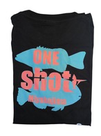 one shot Tシャツ ブラック/XL