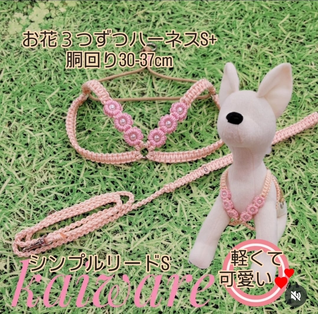 パラコードリード 大型犬 中型犬 ダブルハート編みリード | 首輪職人