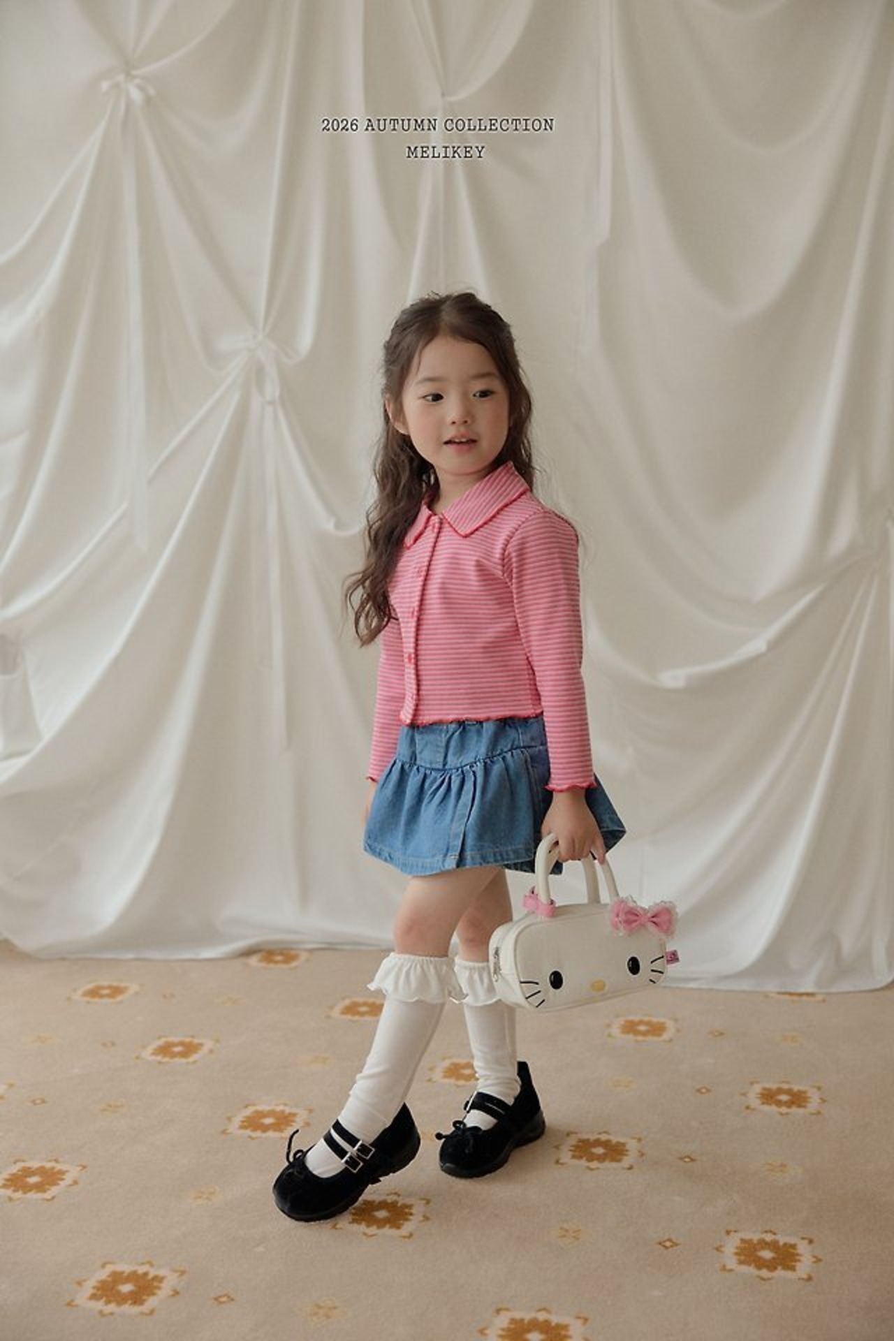 韓国子供服 / 26Autumn / 〖取寄〗Melikey / フリルソックス / 女子服 *FREE *