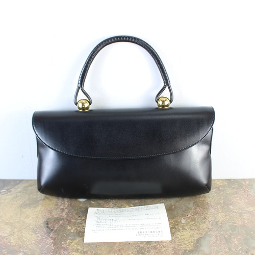 HAMANO LEATHER FORMAL HAND BAG MADE IN JAPAN/濱野レザーフォーマルハンドバッグ