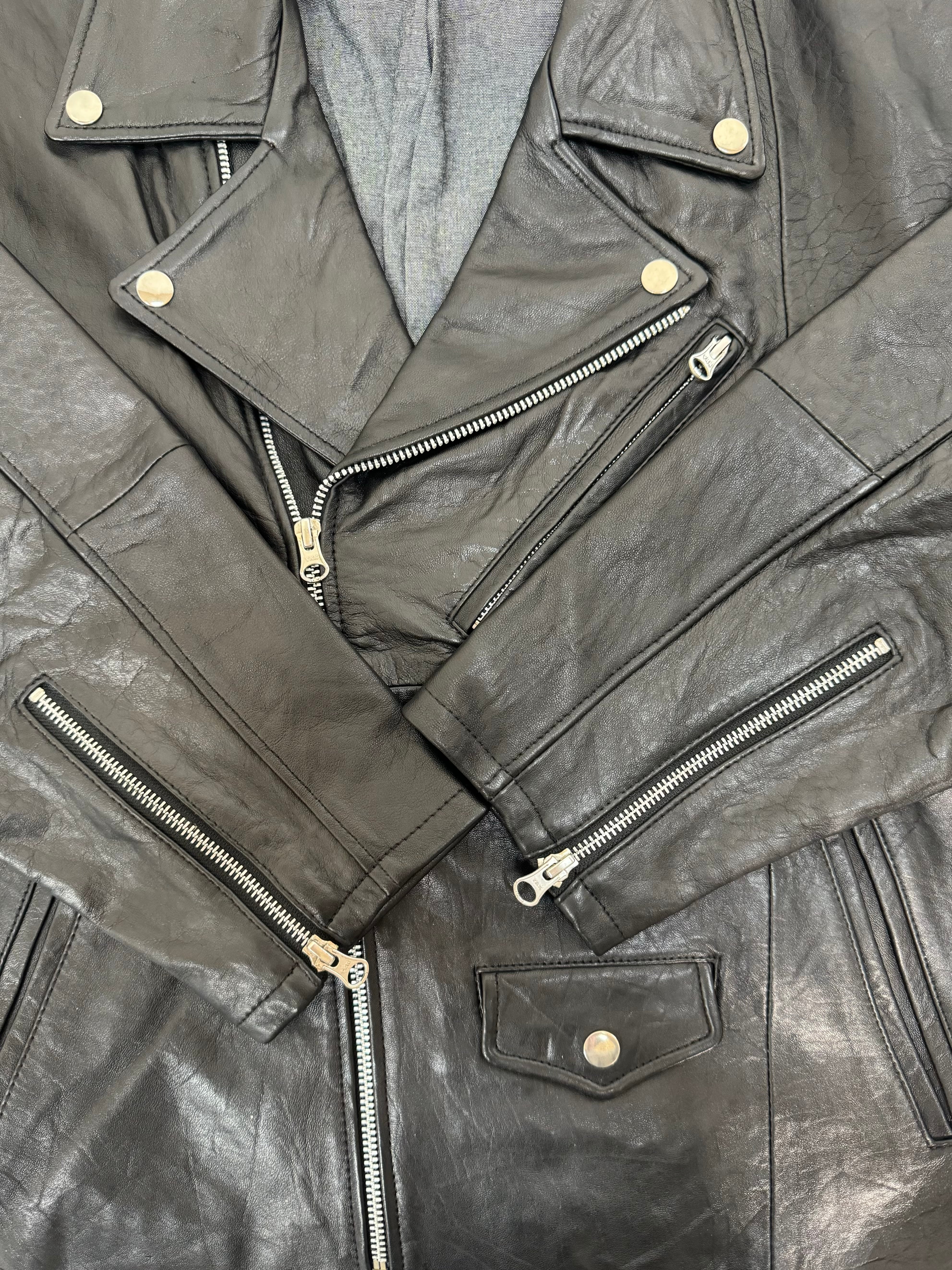 REMAKE LEATHER URBAN RIDERS JKT | yoused