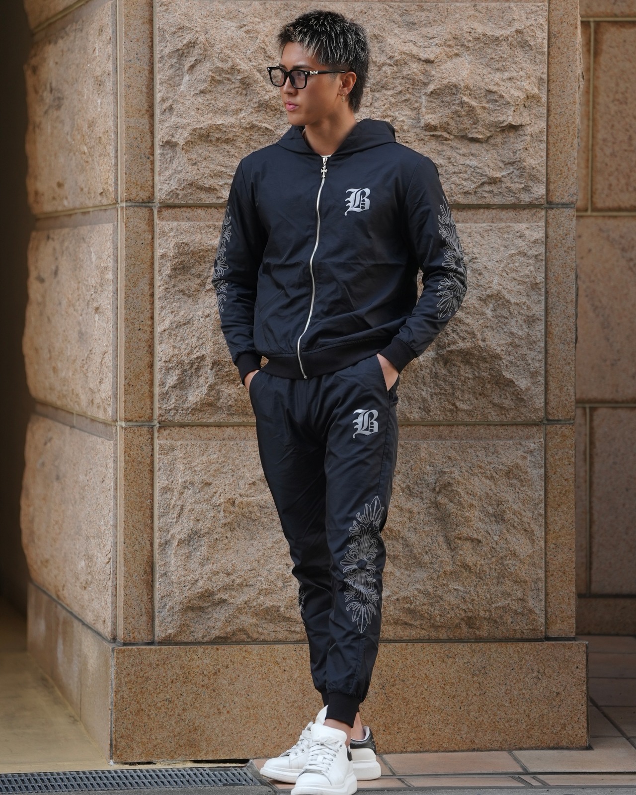 BELINDA REFLECTOR ZIP HOODIE【BB25040】