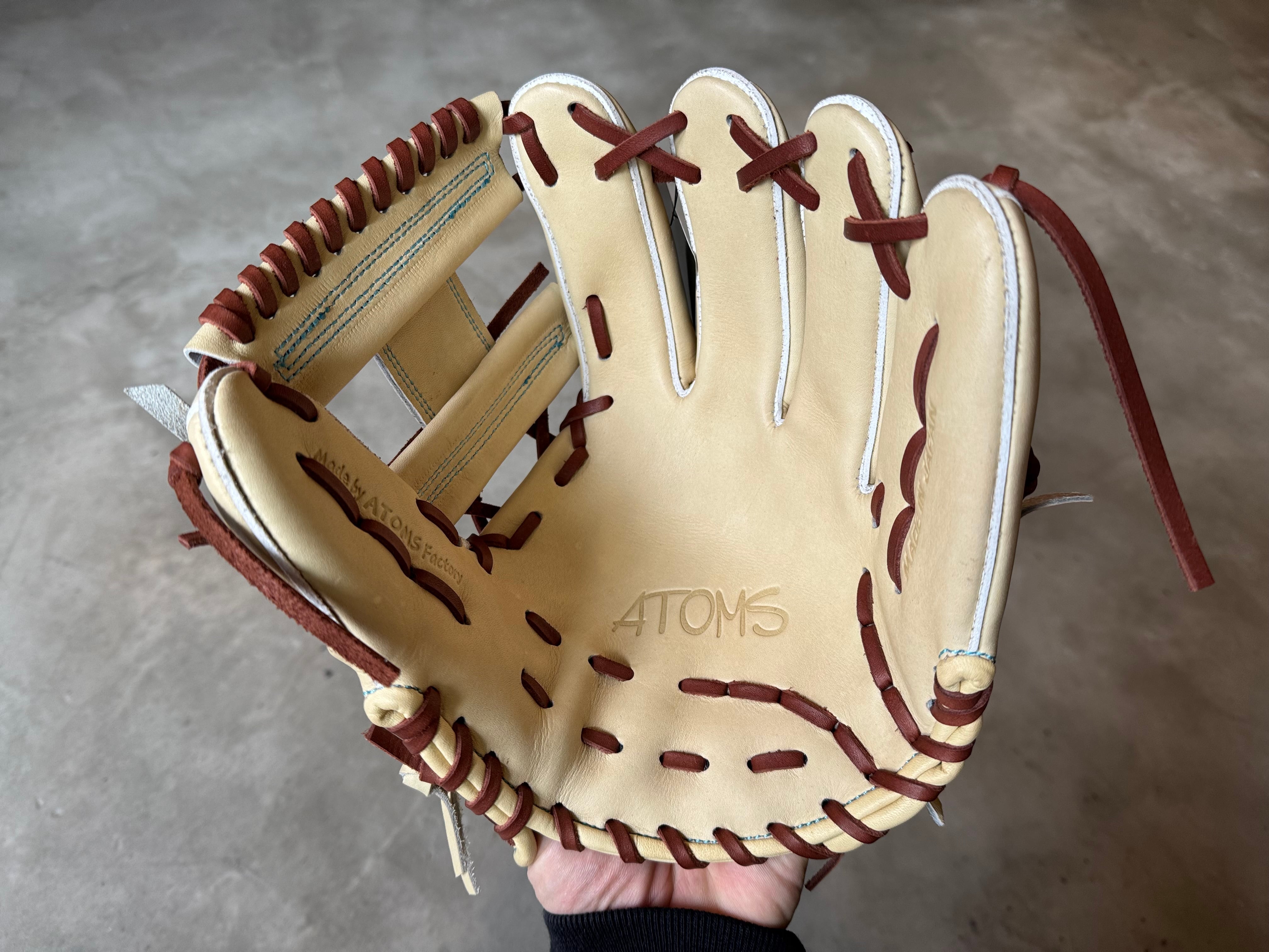 限定モデル【ATOMS】少年軟式用グローブ Cブラウン | 野球専門店87スポーツ
