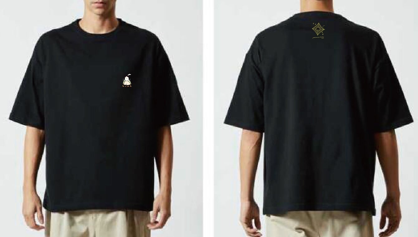 中村萌 Tシャツ紺 Mサイズ / Moe Nakamura T shirt - Navy M size