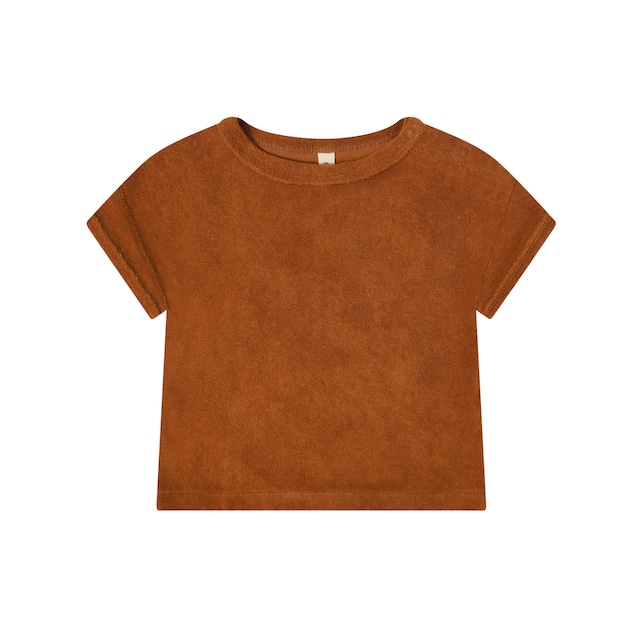 organic zoo(オーガニックズー) ／terracotta Terry Boxy T-Shirt