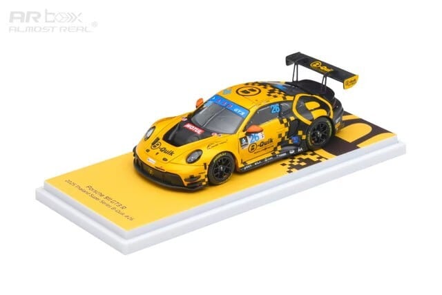 Almost Real 1/64 Porsche 992 911 GT3 R B-Quik Metallic Yellow #26