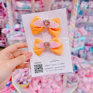 【E10】1-9ツインヘアクリップ