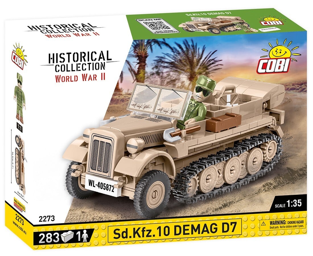 COBI #2273 Sd.Kfz.10 1t 軽牽引車 (Demag 10) | ミリタリーブロック