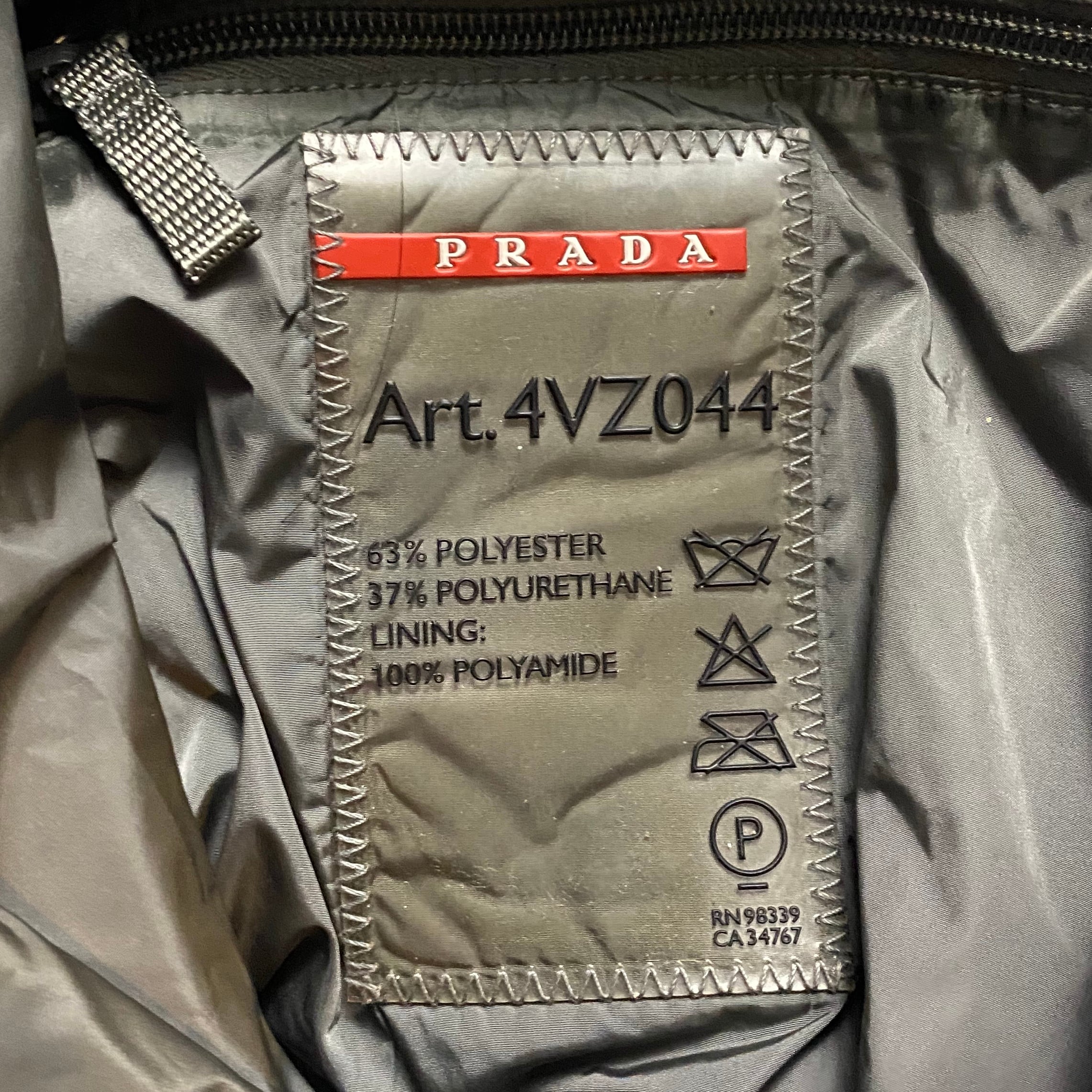archive PRADA SPORT nylon body bag | NOIR ONLINE