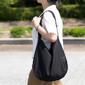 Cotton Hobo bag ブラック