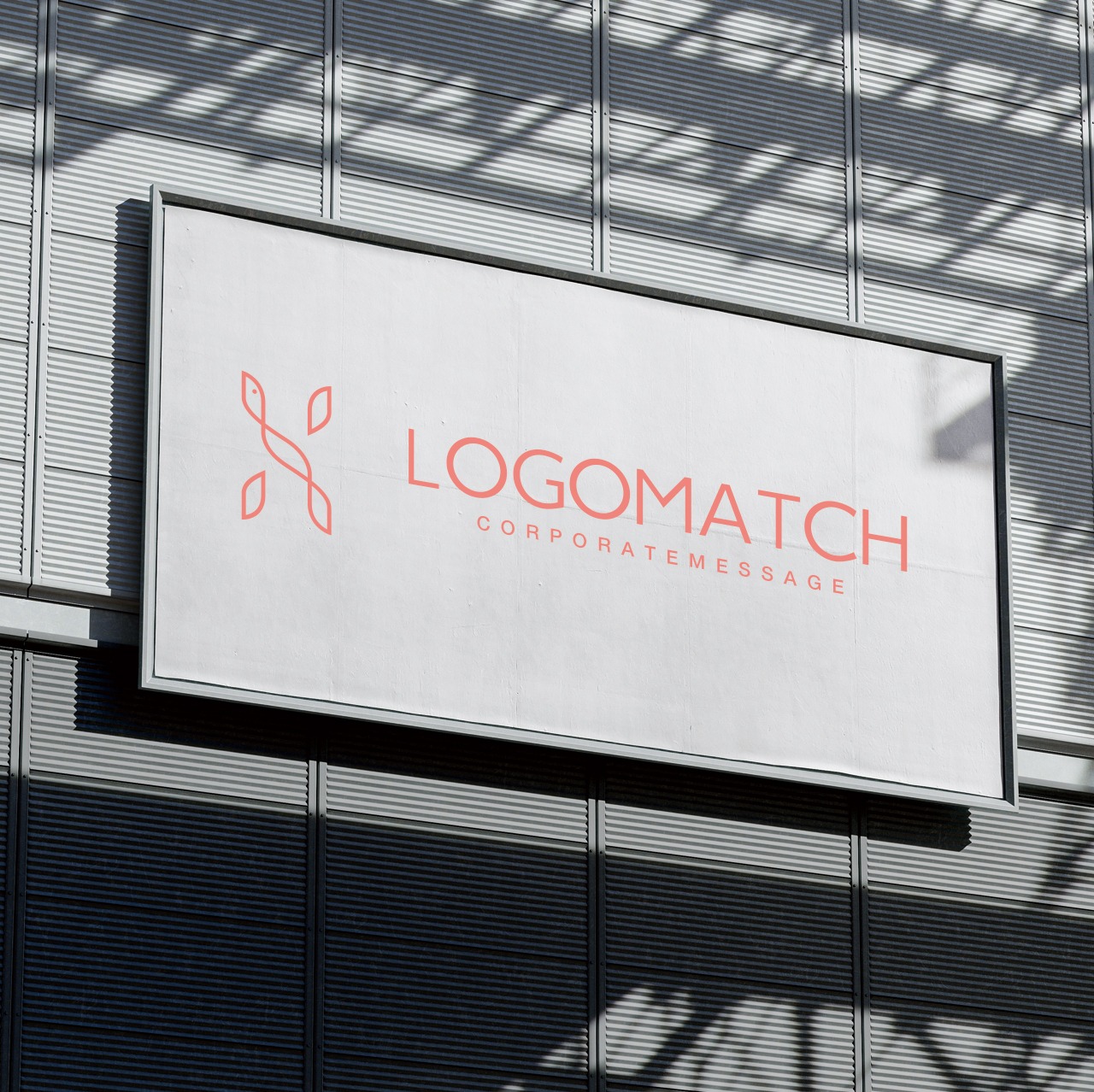 しなやかに交差する鳥Xのロゴ