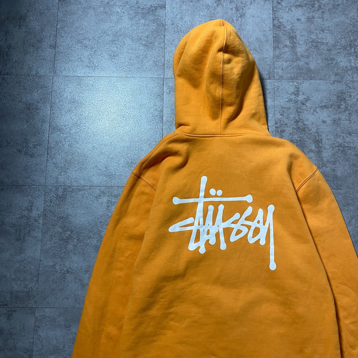 Size.XL】stussy ステューシー ショーンフォント バックプリント 