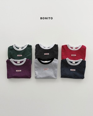 [BONITO] 1+1 ST Rappa Tee (JS/JM) / [보니토] 1+1ST랍빠티 (JS/JM)