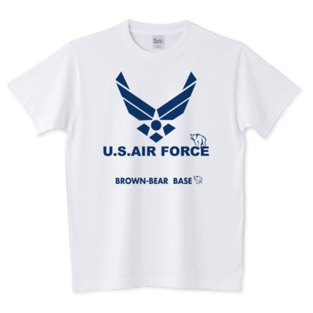 U.S.AIR FORCE Tシャツ：ホワイト