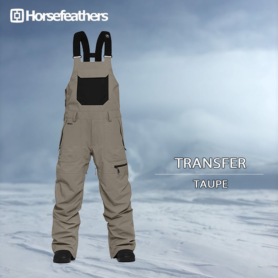 Horse feathers スノーボード ビブパンツ XL Horsefeathers Transfer Bib Bottoms | Absolute-Snow