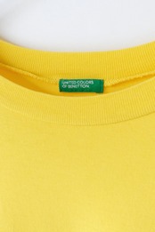 Benetton 012 rainbow embroidery t-shirt