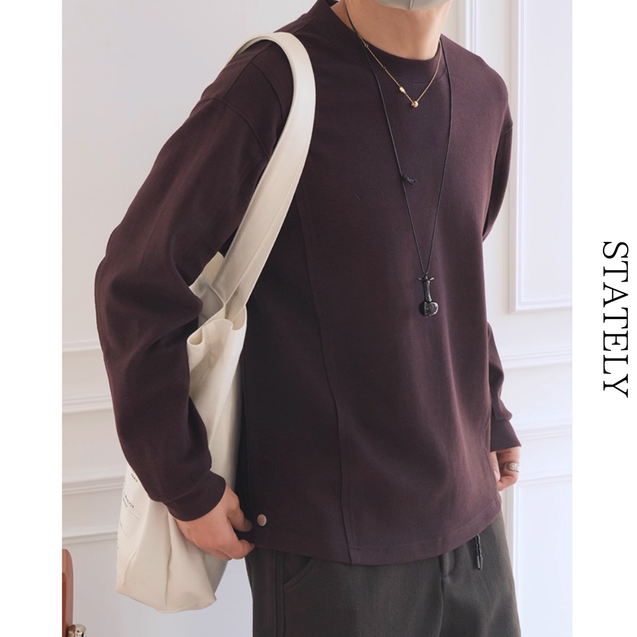 シームMinimal Layer ロンT/3color_T52・画像7