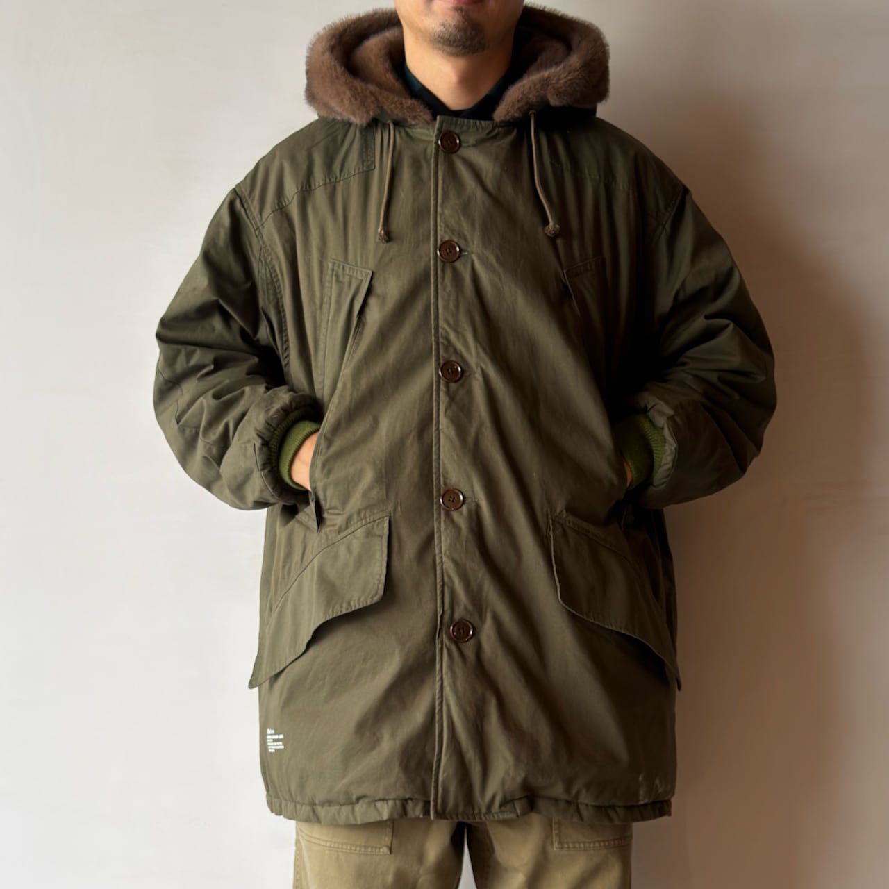 PHIGVEL - NYLON CLOTH SNOW ANORAK | HUMAN and THINGS