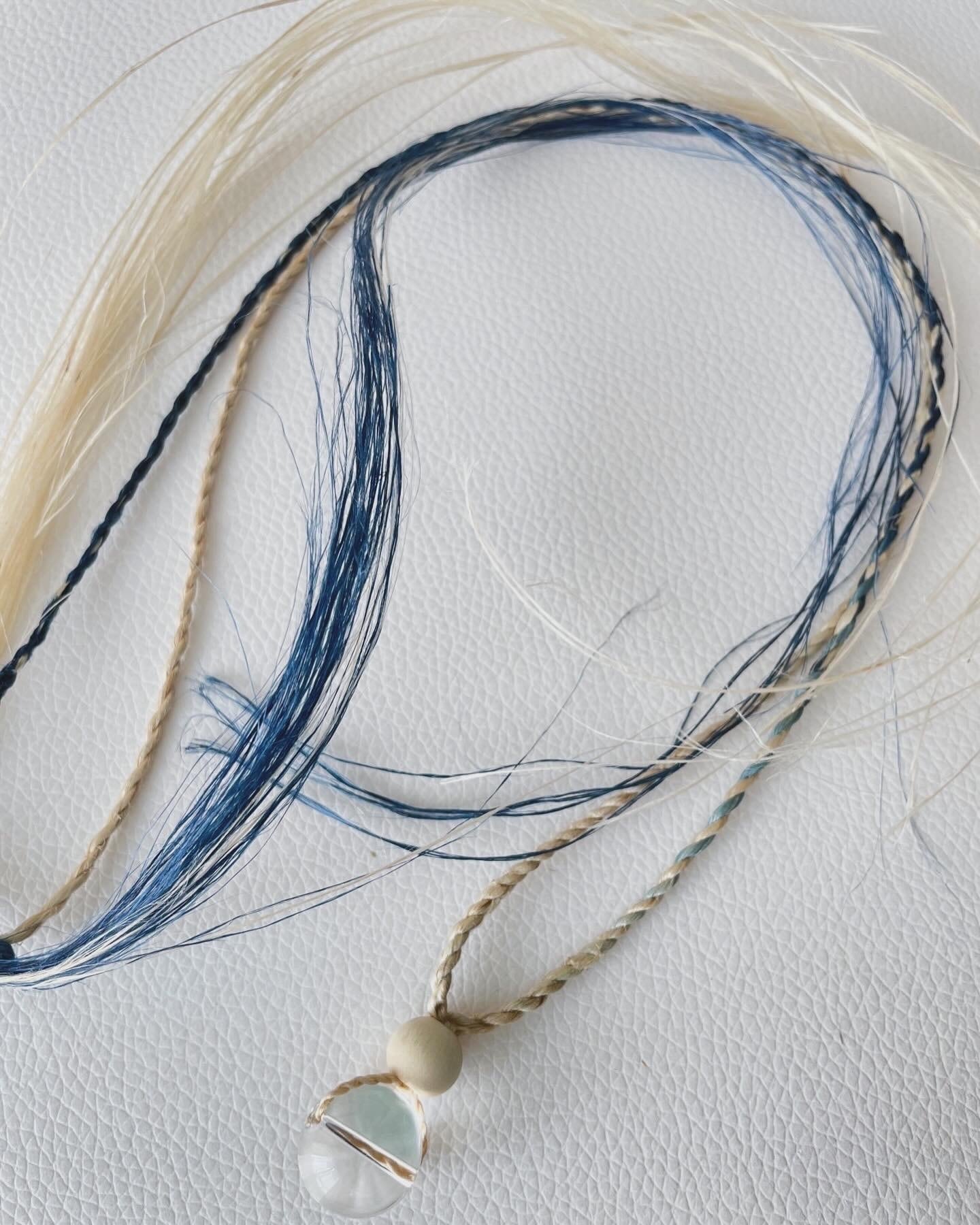 藍染精麻首飾り | 笑店西屋