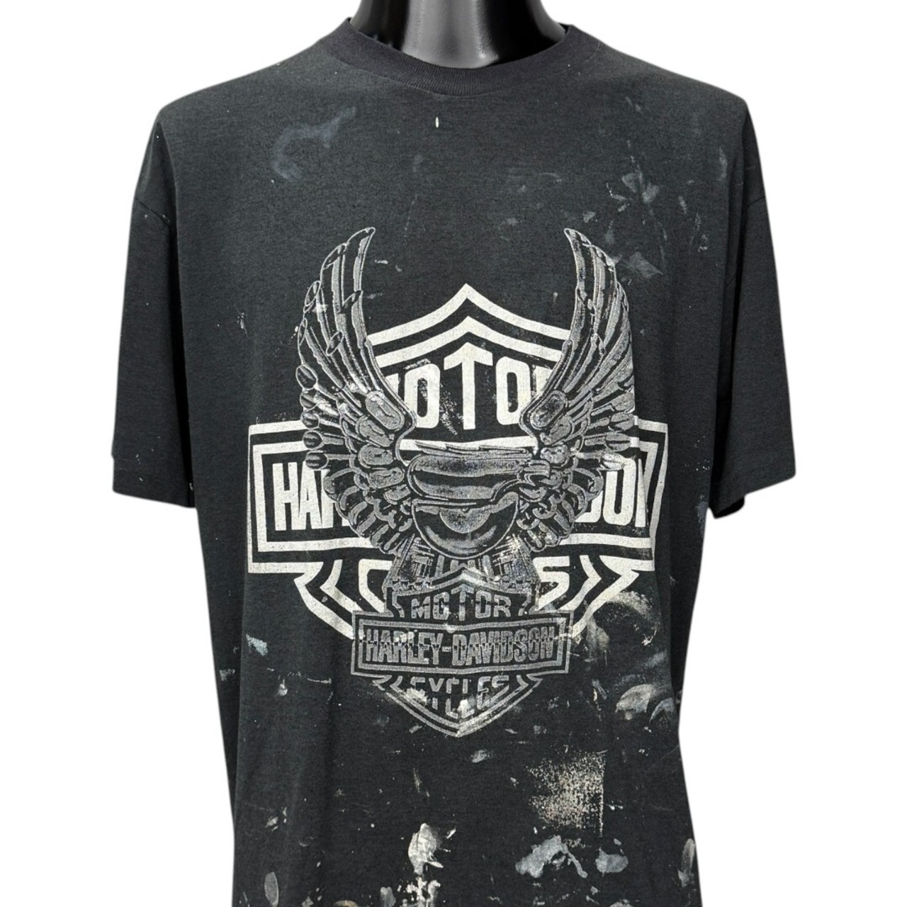 【HARLEY-DAVIDSON】ハーレーダビッドソン "Bar & Shield Eagle" 90's-00's Vintage Tシャツ