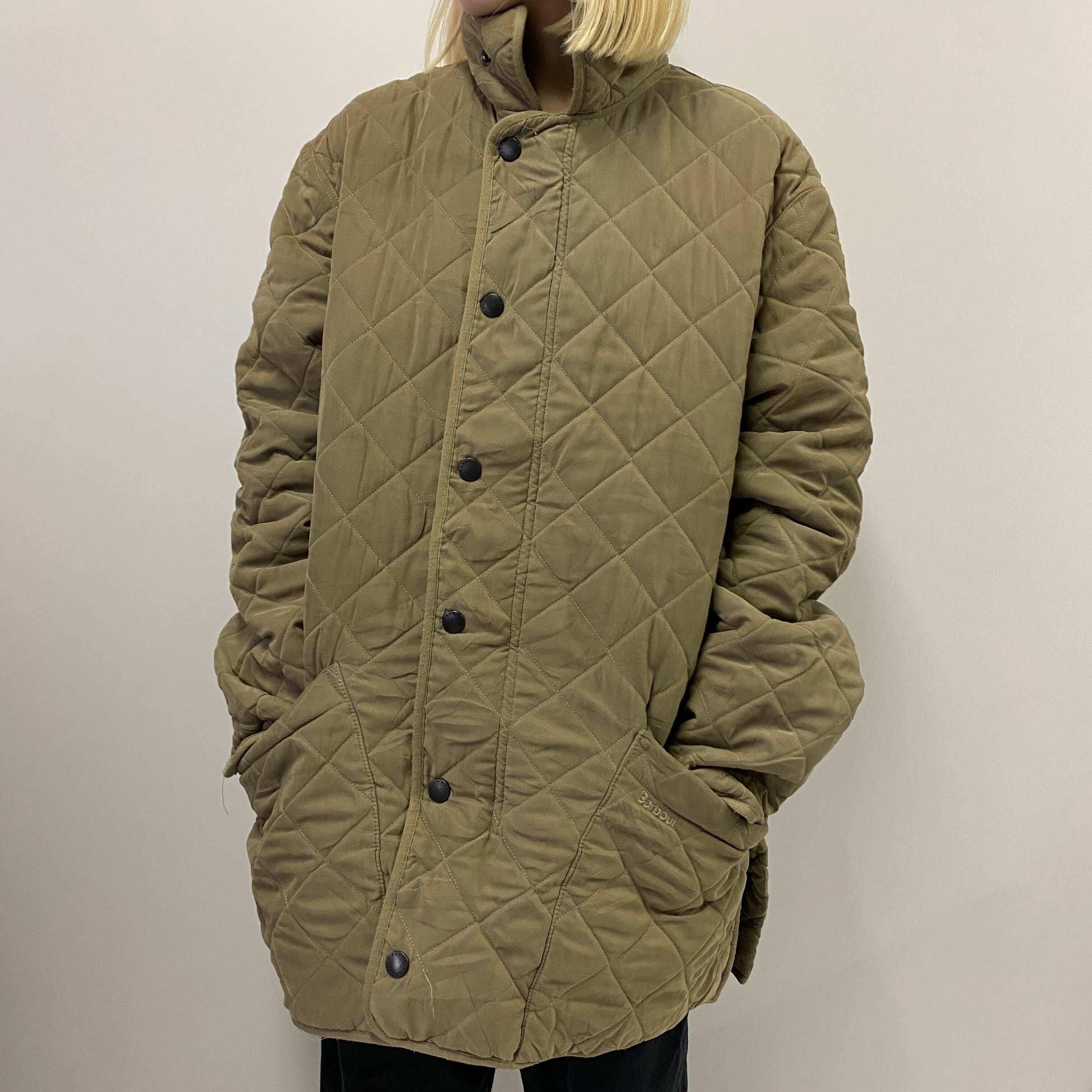 屋購入 BARBOUR キルティング ライナーコート