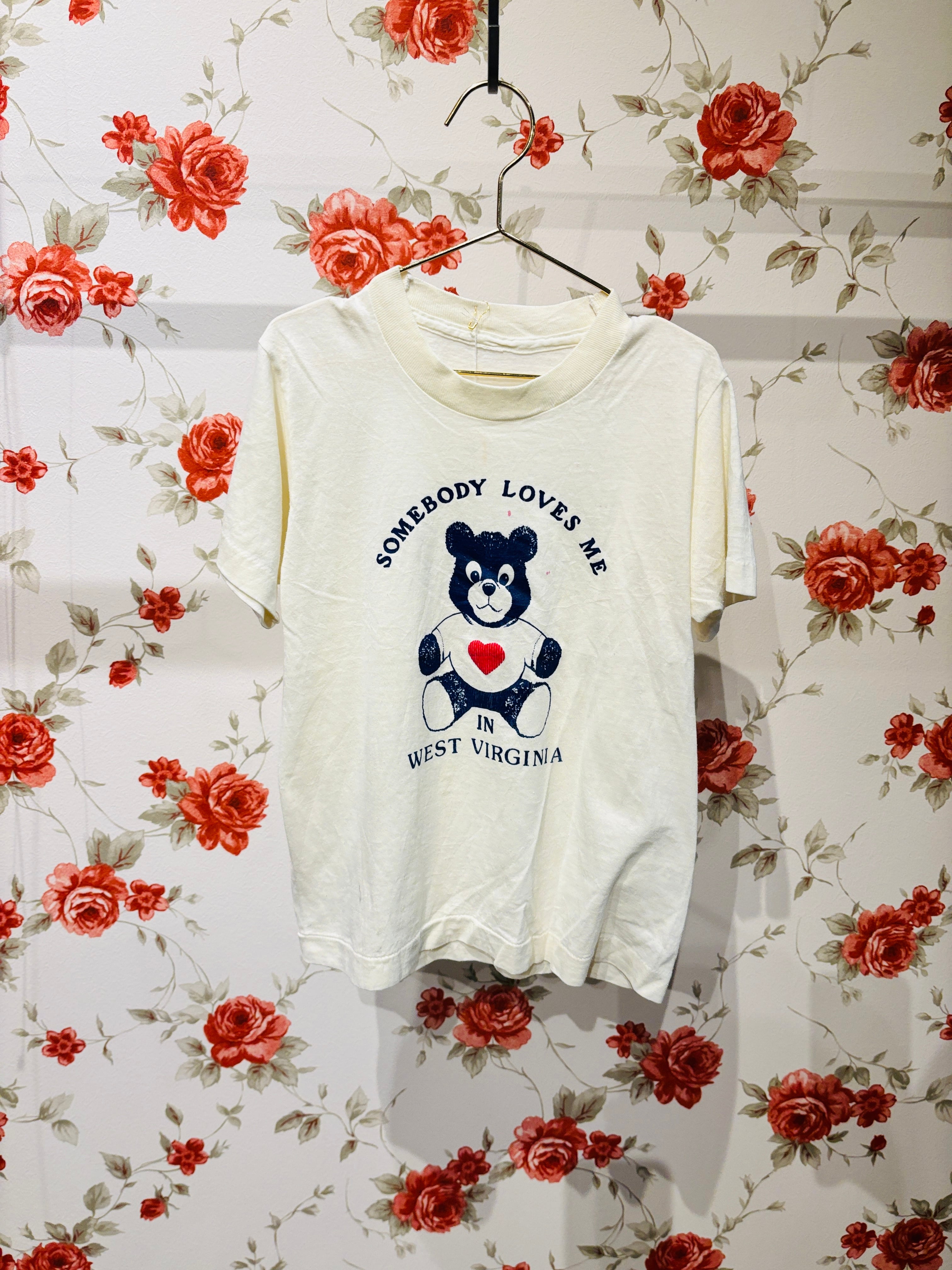 【KIDS vintage】WEST Virginia T-sh . about 6-7y