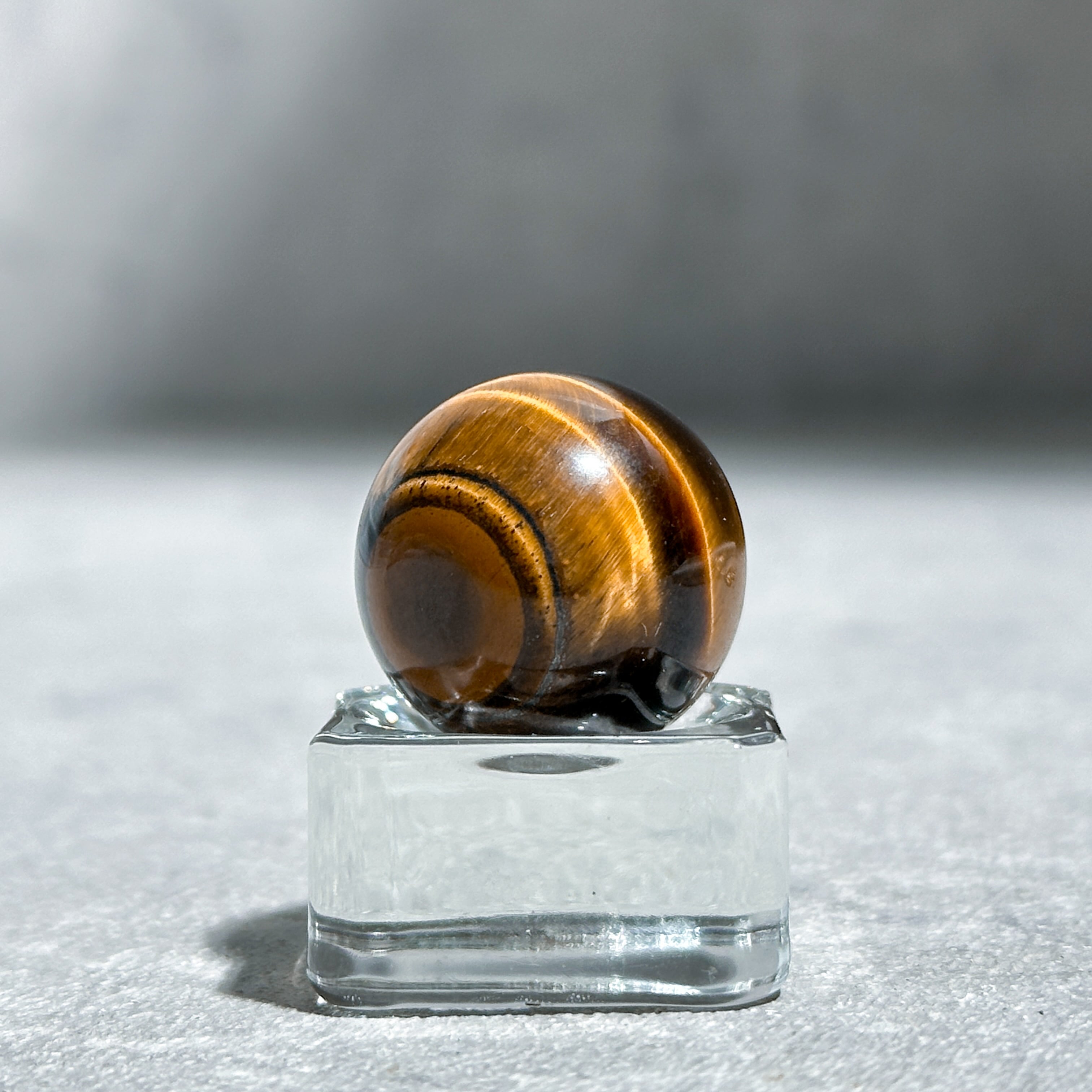 タイガーアイ スフィア（丸玉）32◇ Tiger's eye ◇天然石・鉱物