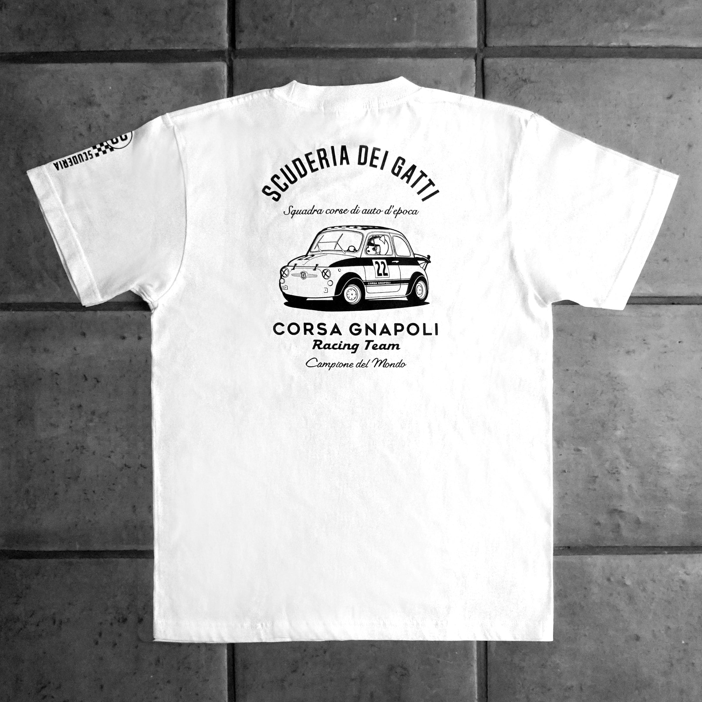 Corsa Gnapoli 500abarth-695ss T-shirts コルサニャポリ695ss Tシャツ