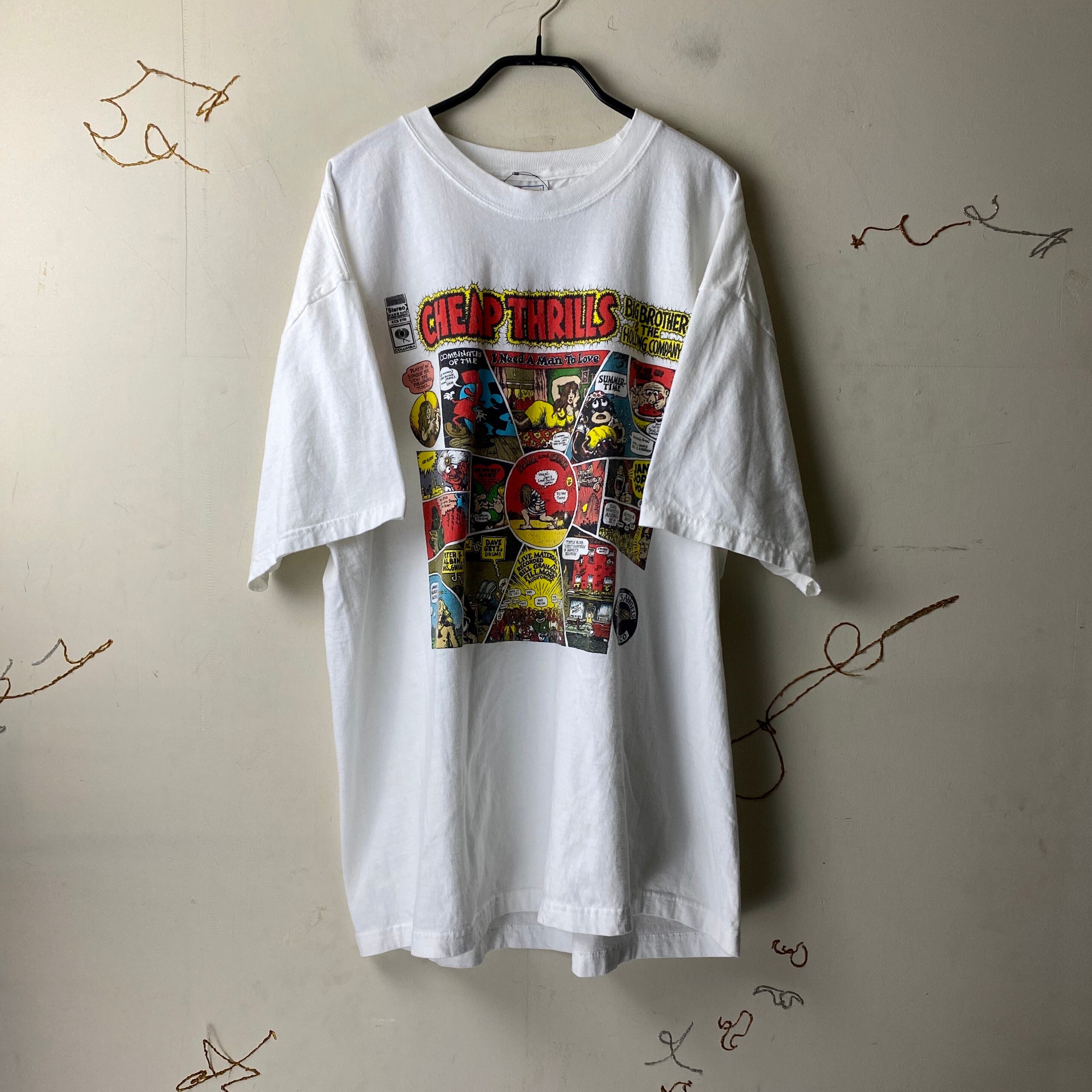 vintage 2000's JANIS JOPLIN music tee “cheap thrills” | NOIR ONLINE