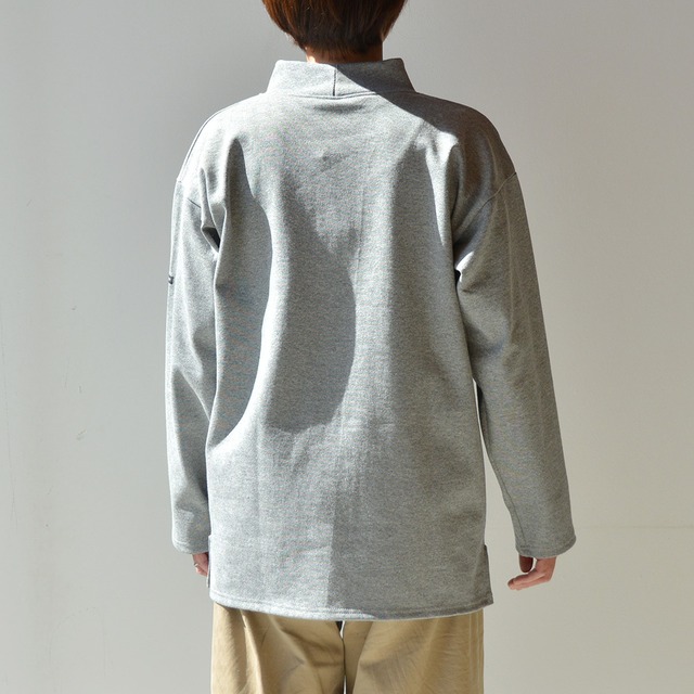 セントジェームス SAINT JAMES モックネックウェッソン(21JC GIENS II)GRIS(杢グレー)【レターパックプラス可】