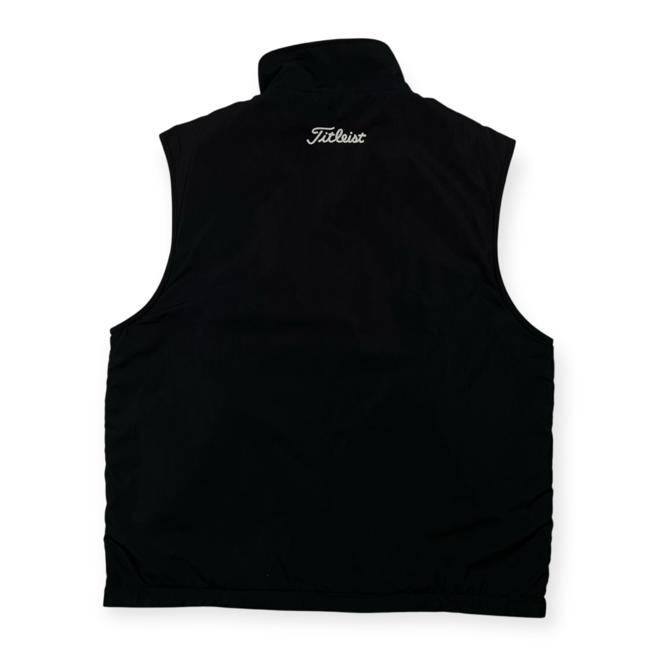 Titleist タイトリスト リバーシブル フリース & ウインド ベスト サイズ M /ブラック/グレー/ゴルフ