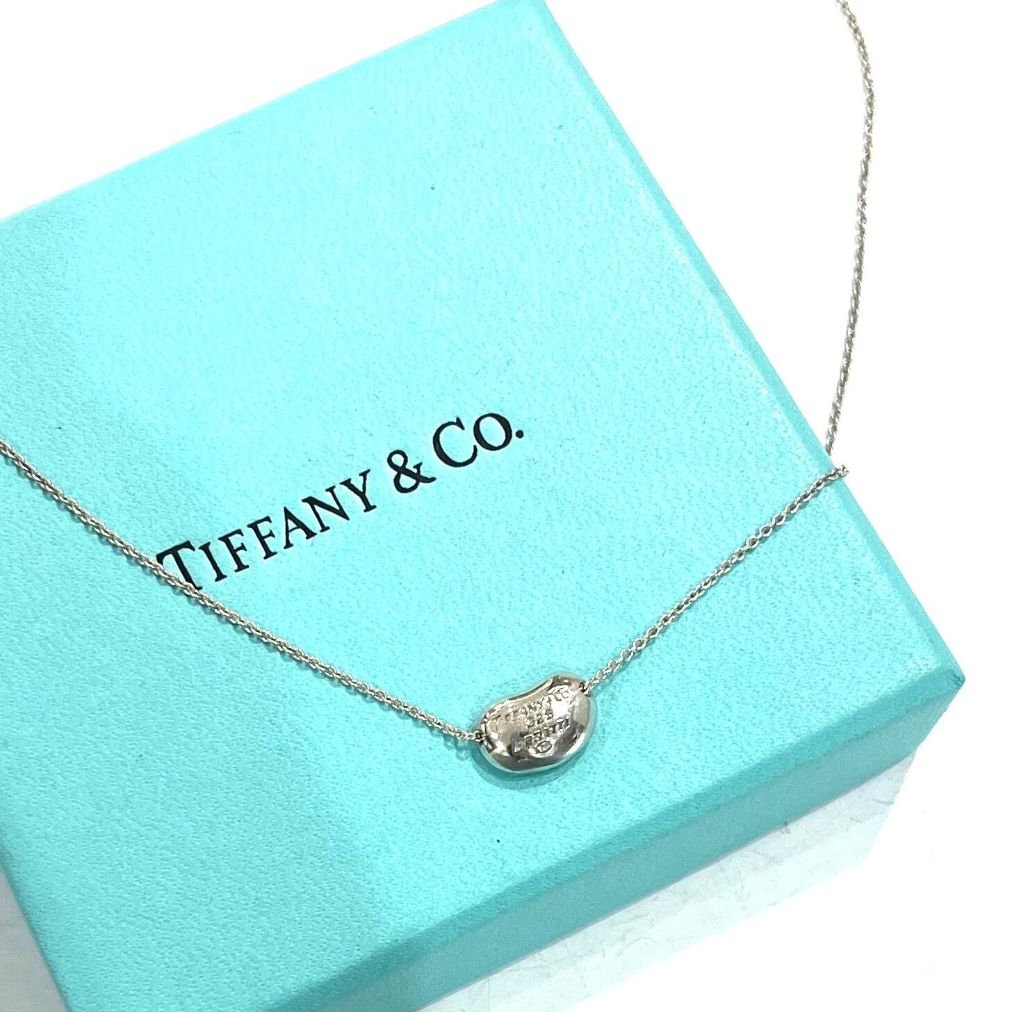 TIFFANY&CO.】2334 ミニビーン ネックレス／Elsa Peretti／自然美と