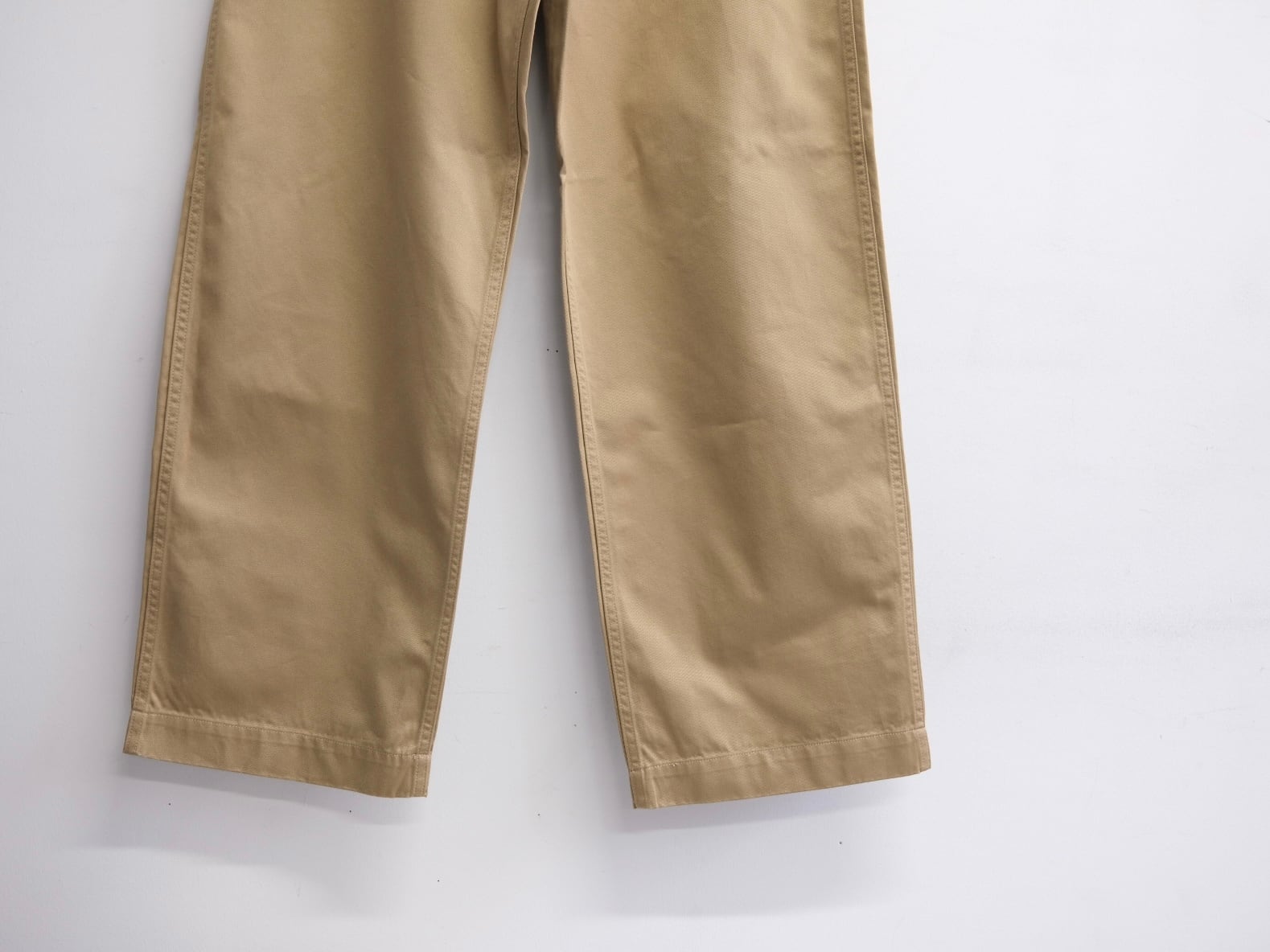 CIOTA “Weapon M-45 Khaki Chino Trousers (One Wash)” | Lapel online